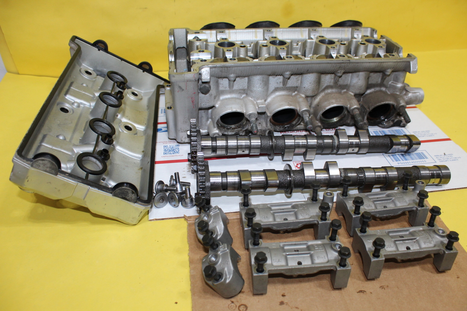 2004 yamaha fz6 ENGINE TOP END CYLINDER HEAD 5VX111010000 eBay