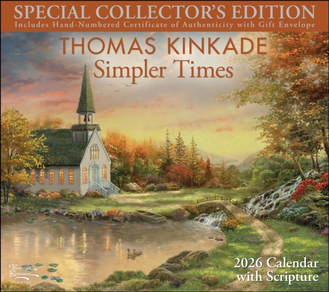 Thomas Kinkade Collectors Scripture Ed