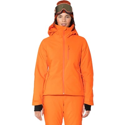 Halfdays Lawrence Woman s Jacket Flame Orange Size XS
