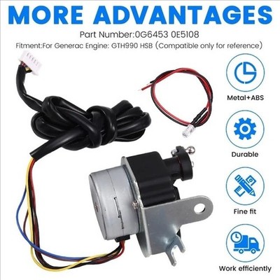 Stepper Motor Assembly Fit for Generac Guardian GTH990 HSB Generator #0G6453