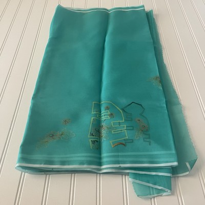 SILK Light Green FABRIC 12 Yards x 22 Inches Wide or 432 Inches x 22 Wide