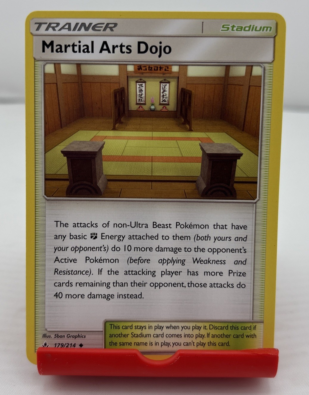 Pokémon TCG Martial Arts Dojo Unbroken Bonds 179/214 Regular Uncommon.