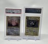 Pokémon Japanese Jungle Clefable Holo #36 PSA 8 + Dark Magneton DSG 8