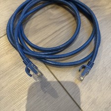 Cat6 Ethernet Cable Network Wire Internet Patch 7 foot blue BRAND NEW