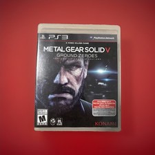Konami Metal Gear Solid V: Ground Zeroes (PS3) M, NTSC-U/C, Manual