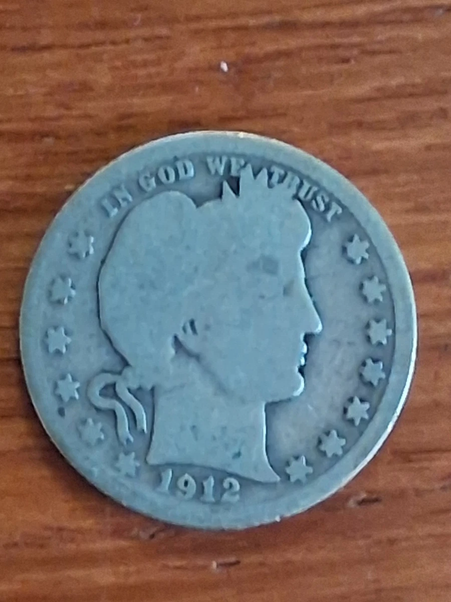 1912 Year Barber Quarters (1892-1916) for sale | eBay