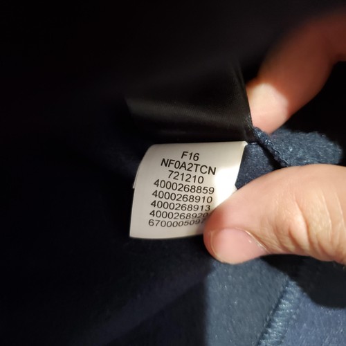 Giacca North Face uomo XL blu DryVent impermeabile con cappuccio cappotto esterno NF0A2TCN - Foto 9 di 15