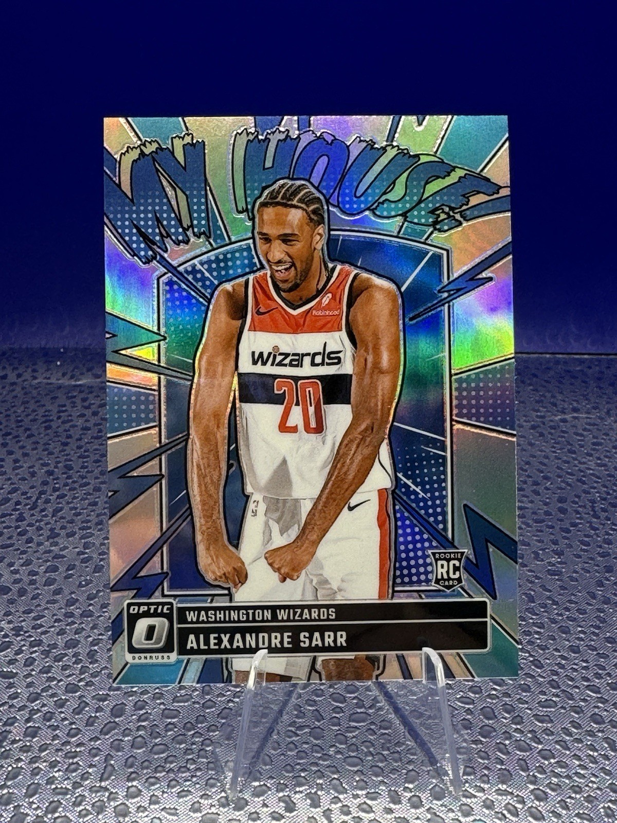 ALEXANDRE SARR 2024-25 Panini Donruss Optic My House SILVER Prizm RC #9 Wizards