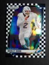 2024 Panini Prizm BRADLEY CHUBB Black & White CHECKERBOARD PRIZM #181