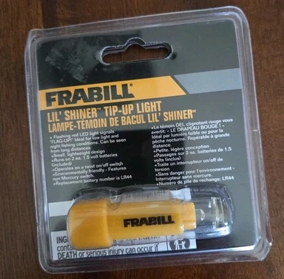 FRABILL Lil’ Shiner Tip-Up Light for Ice Fishing Tip Ups 1684 FREE SHIPPING - Image 1 of 2