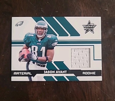 2006 Rookies & Stars Jason Avant RC Materials SP /799 GU Jersey #265 Eagles Leaf