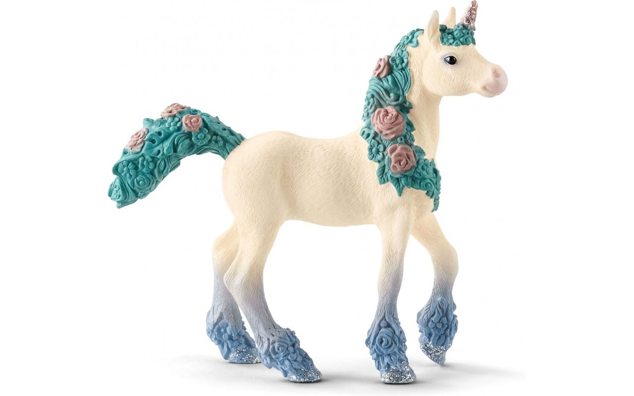 Schleich Bayala Licorne aux fleurs, poulain 70591