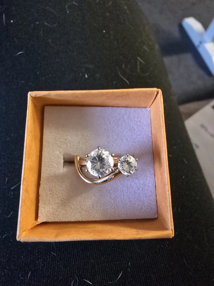 14 K Yellow Gold Lab Grown Diamond Size 4 - Image 3 of 3