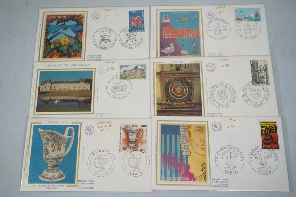 FRANCE & MONACO 1970s-1980s COLLECTION OF 260 SILK FIRST DAY COVERS - Image 4 of 4