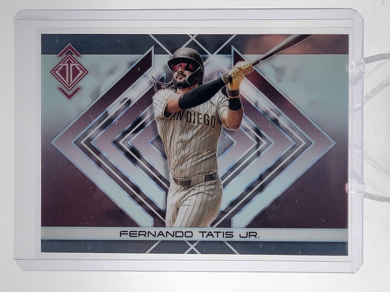 FERNANDO TATIS JR. 2025 TOPPS TRANSCENDENT CHROME VARIATION PADRES Q2091