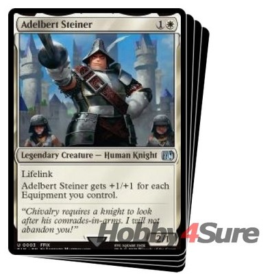 Adelbert Steiner X4 M/NM Magic: The Gathering MTG Final Fantasy | eBay