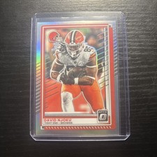 2025 Panini Donruss Optic - David Njoku #76 Holo Prizm