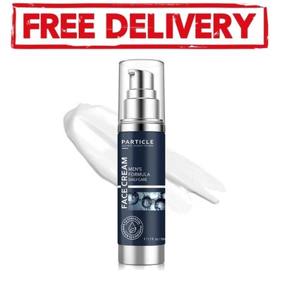 Men s Particle Face Cream 1.7oz 6-in-1 Anti-Aging Moisturizer, Wrinkle, Hydratio