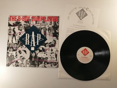 The B-Boy Compilation LP (+ promo paper) 1988 Boogie Down Productions Sparky D