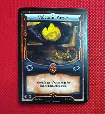 Elestrals TCG Volcanic Forge BS1-088 Kickstarter Base Set