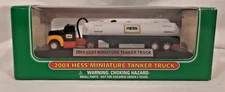 2004 HESS TOY MINIATURE TANKER TRUCK NEW IN BOX. HESS GASOLINE