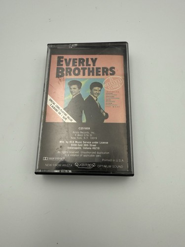 The Everly Brothers – 24 Original Classics Cassette Tape 1984