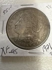 1921 Morgan Silver Dollar In XF Condition