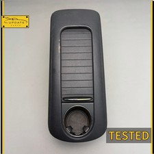 2006-09 Mercedes W209 Clk Class Center Console Storage Armrest Cup Holder Gray