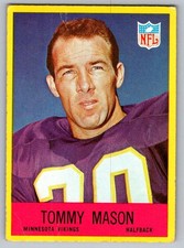 1967 Philadelphia Football - Tommy Mason #104 - Minnesota Vikings     A