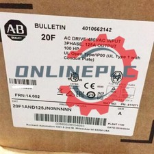 AB 20F1AND125JN0NNNNN Allen-Bradley PowerFlex Air Cooled 753 AC Drive Sealed