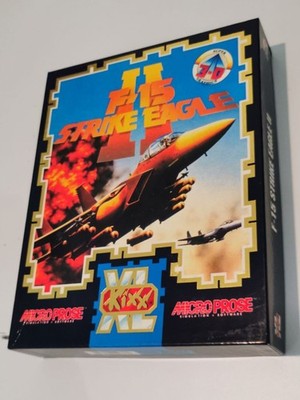 F-15 Strike Eagle II - Kixx XL - Commodore Amiga Spiel - getestet & funktionsfähig