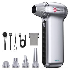 Electric Air Duster Cordless 3-gear Turbo Blower For Pc Car Pet Cleaning