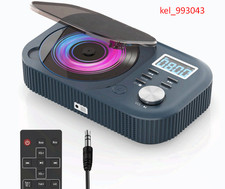 CD Player Portable, White Noise Portable CD Player with Bluetooth/Dual Stereo