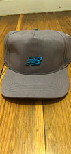New Balance Gray Baseball Cap Snapback w/ Tea...