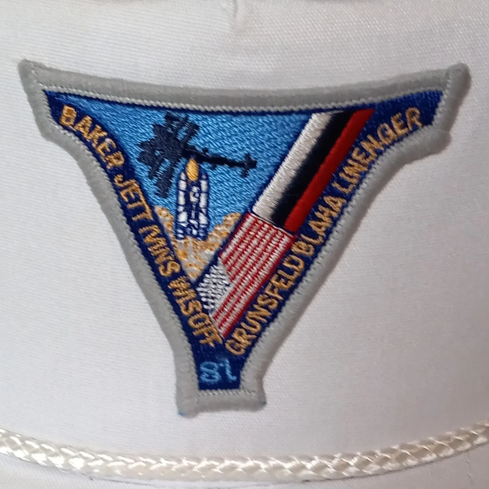 1997 STS 81 NASA Space Shuttle Mission Atlantis Snapback Chapéus Vintage Anos 90 Lote - Imagem 3 de 4
