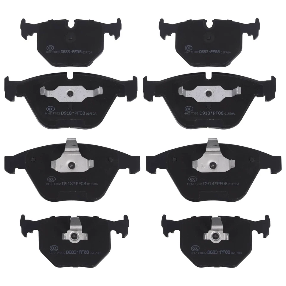 前后陶瓷刹车片适用于宝马 525i 525xi 528i xDrive 528xi 530i 530xi — 第 2/4 张图片