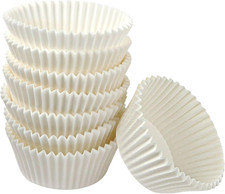 Set 100 Pz Pirottini in Carta per Muffin E Cup Cake Resistente Alle Alte Tempera