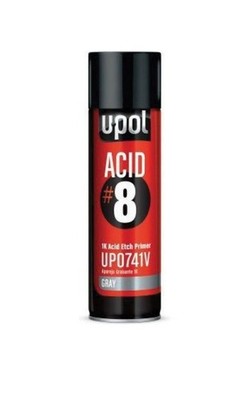 U-POL 741V ACID #8 Gray Etch Primer Aerosol 450 mL
