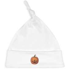 'Spooky Vampire Pumpkin Jack-O'-Lantern' Baby Beanie Hat (BH00038265)