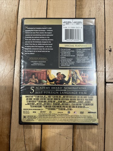 Amelie (2-DVD set) French Language w/English Subtitles ………...BRAND NEW & SEALED! - Picture 3 of 3