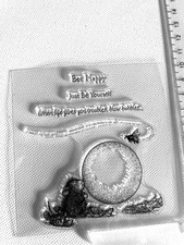 Clear Silicone Stamps Mouse Animal Craft Scrapbooking Album Card Making
