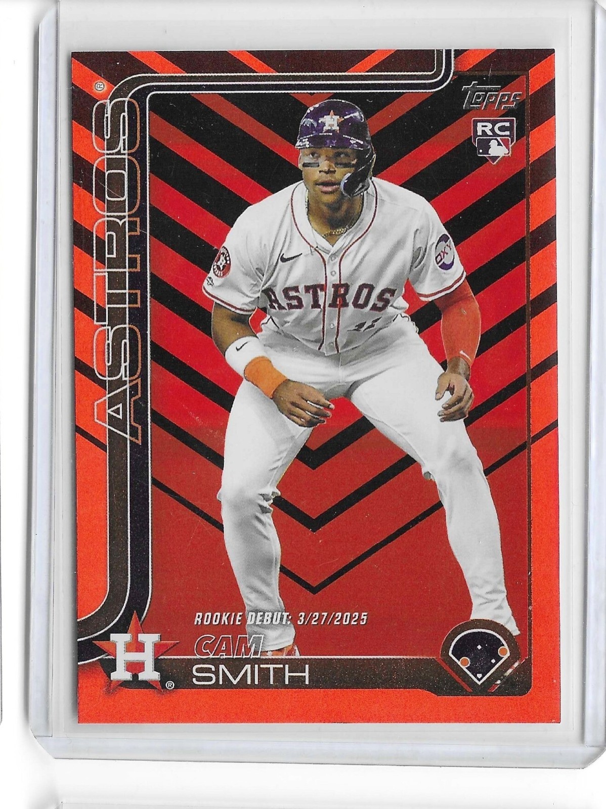 2025 Topps Update Series - Rookie Debut Cam Smith (RC) #US45 Holiday Foil
