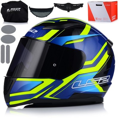 Motorradhelm | LS2 FF353 RAPID II FLITZ | Integralhelm Helm ECER 22.06 +2visiere