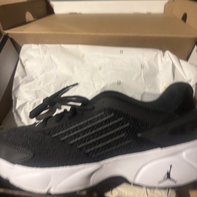 Jordan Trunner Flow Black White Low Top Sneakers Lace Up Athletic Shoes, Woman/M