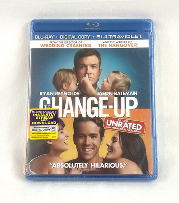 The Change-Up Blu-ray Disc 2013 Includes Digital Copy + UltraViolet SEALED FUNNY