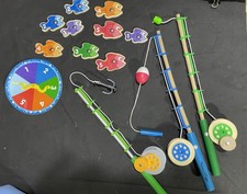 Melissa  Doug Catch  Count Wooden Fishing Game