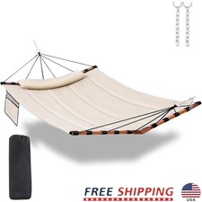 Minimalist Hammock Dual Person Anti Flip Over Design Outdoor Indoor Relaxation