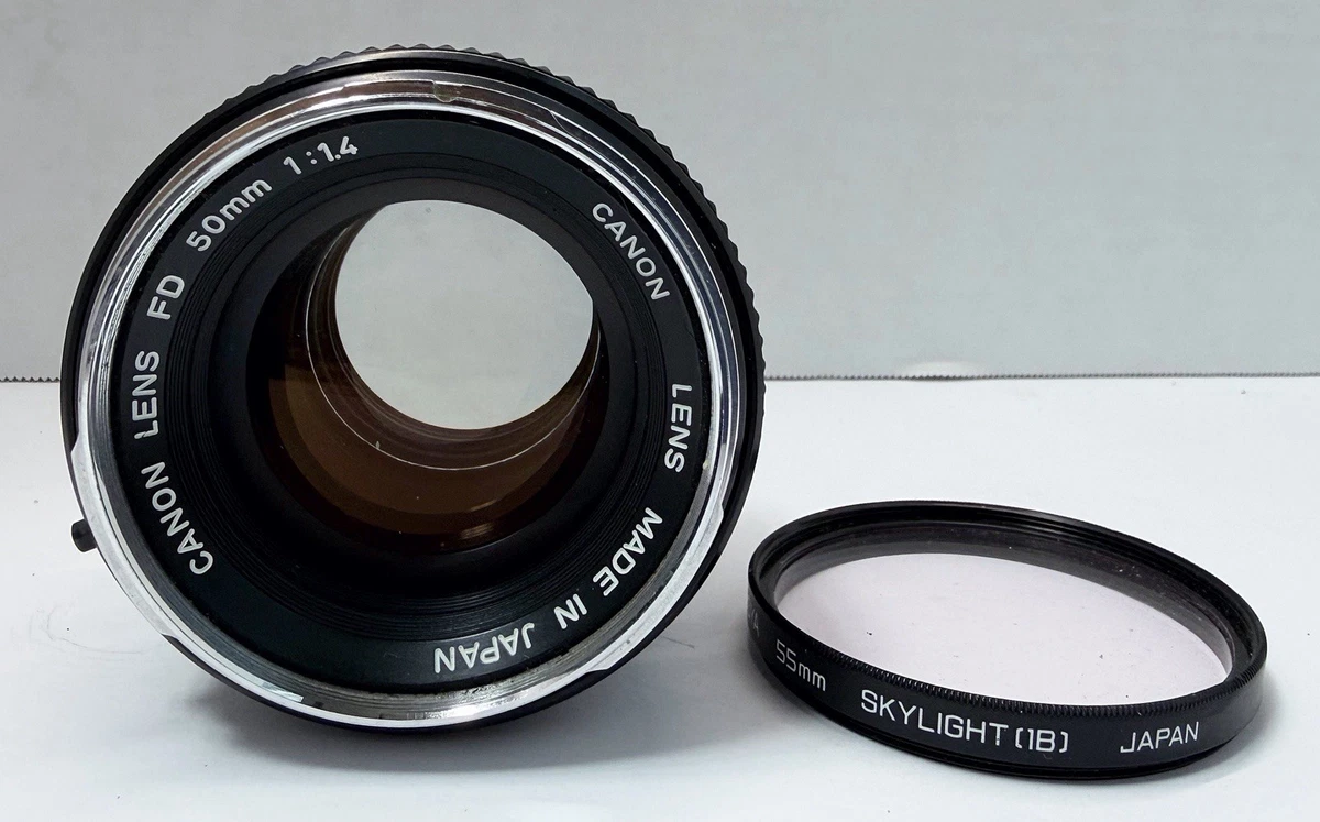 Canon FD 50mm f/1.4 Camera Lenses for sale | eBay