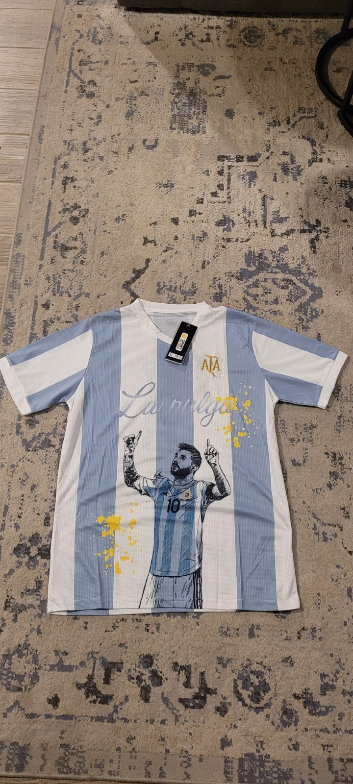 Argentina FC Men's JERSEY Mens XL LEO MESSI BRAND NEW WITH TAGS