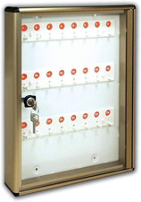 ALUBOX Bacheca Portachiavi Da Parete in Alluminio 30X5X14 Cm Porta Chiavi Da Mur